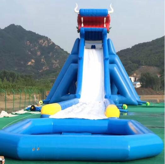 Dragon Inflatable Water Slide