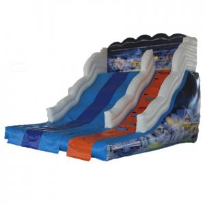 Snow House Inflatable Slide