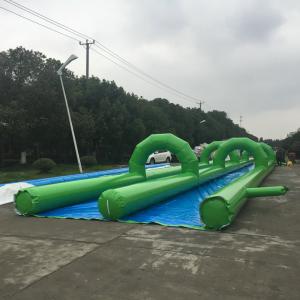 Double Lane Inflatable Slide The City