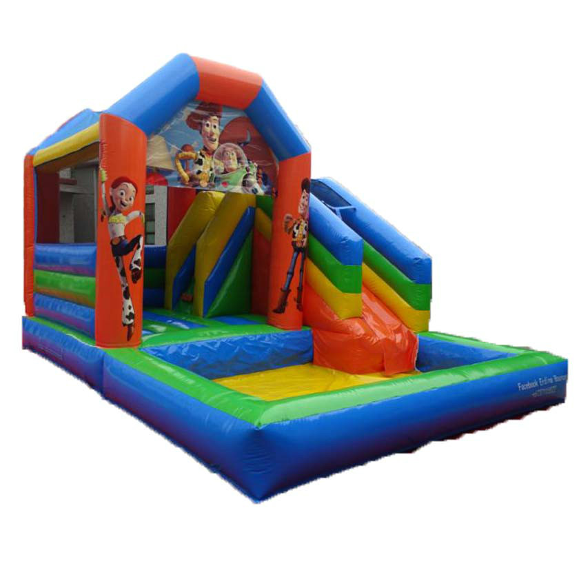 Toy Story Bouncy Slide With Pool